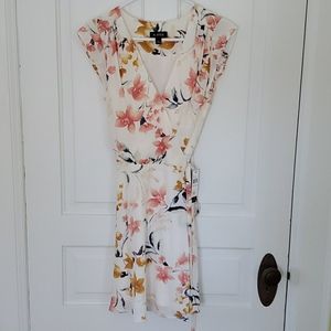 Floral Wrap Dress
